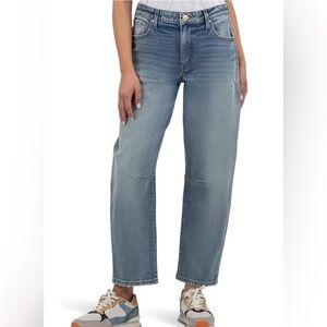 Kut from the Kloth Ashley High Waist Slouchy Barrel Leg Jeans (12)